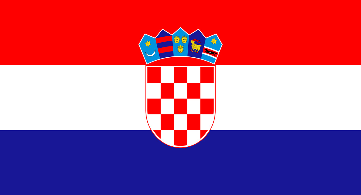 Bandera Croacia