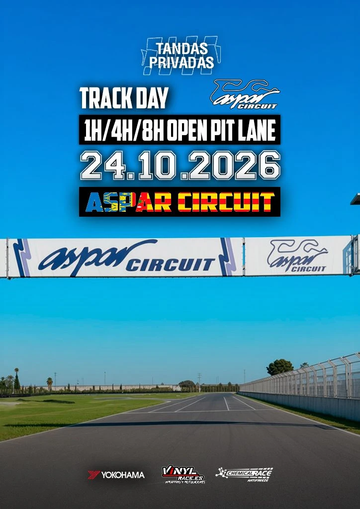 ASPAR CIRCUIT…. Tandas Privadas 24.10.2026