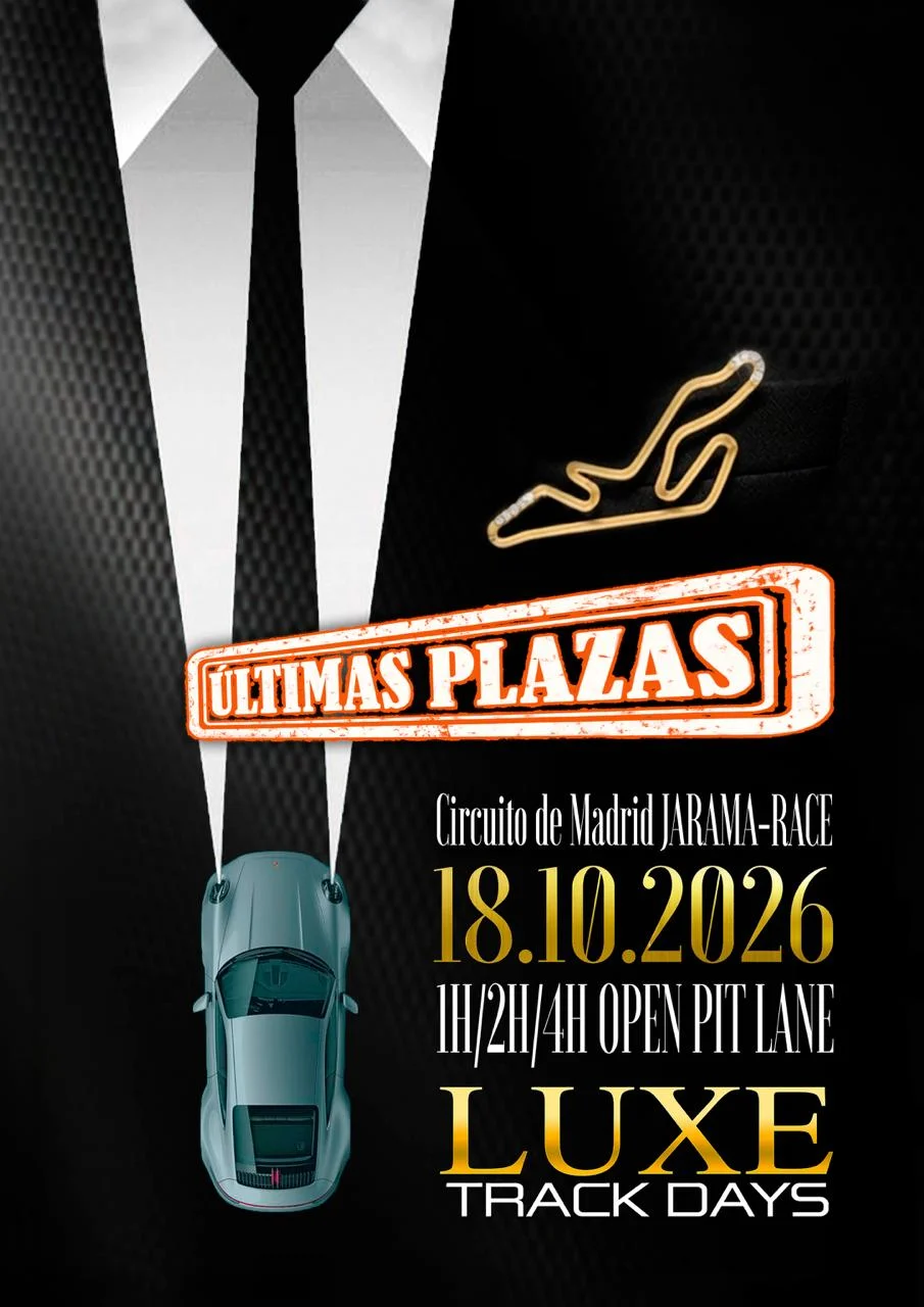JARAMA…. Luxe Track Days 18.10.2026