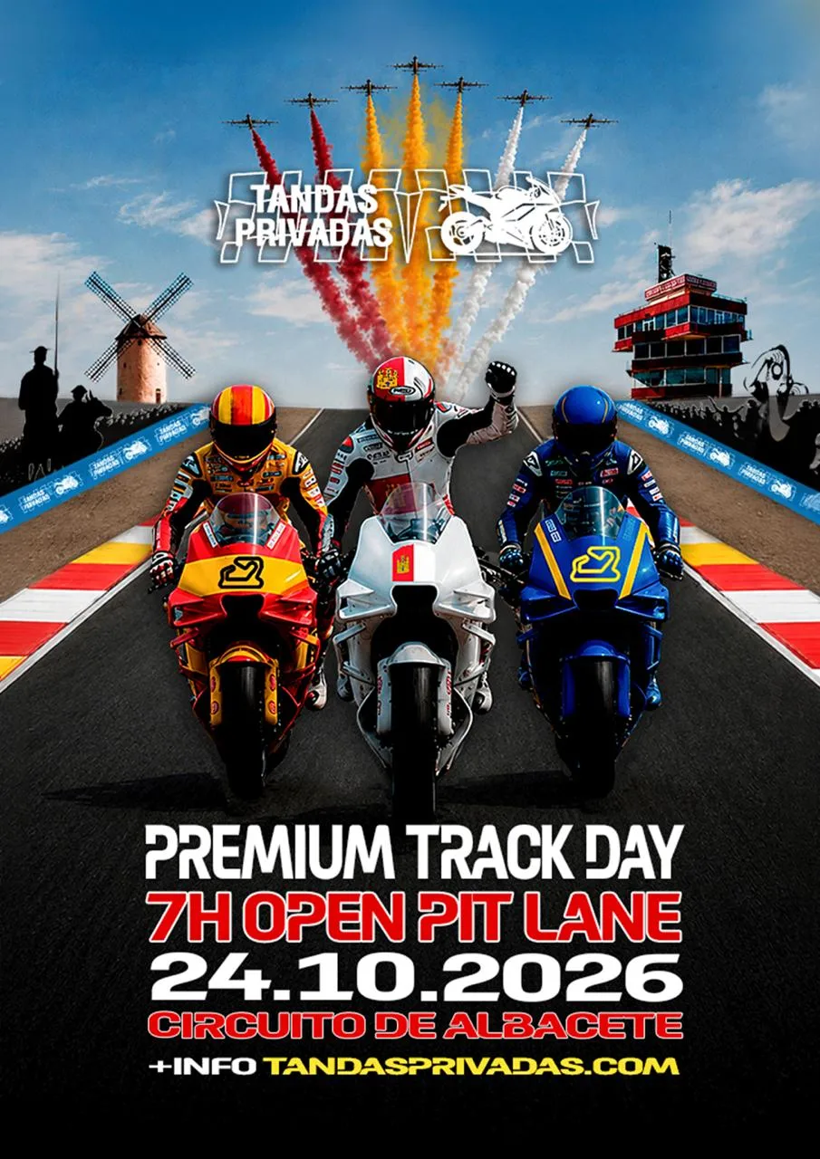 ALBACETE Tandas Privadas MOTORBIKES Premium track day 24.10.2026