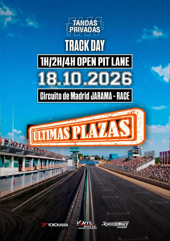 JARAMA…. Tandas Privadas 18.10.2026
